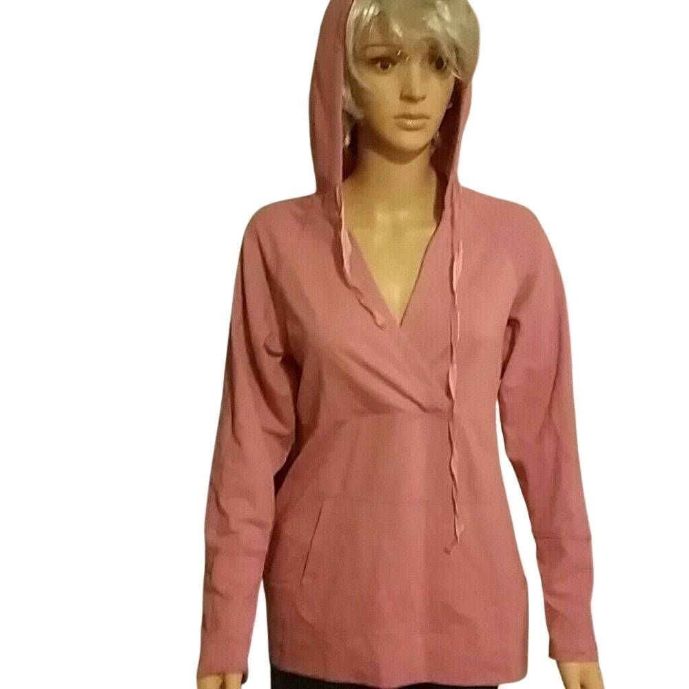 Danskin pullover w/hood M